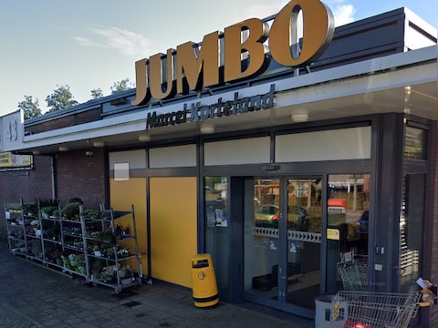 Mannen opgepakt bij de Jumbo in Hank. Foto ter illustratie. 
