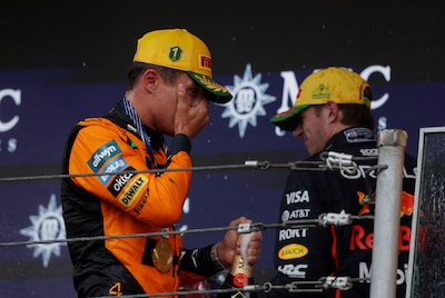 Teamlid van Racing Bulls jut publiek op om Lando Norris uit te joelen: ‘Dit past niet bij onze waarden’