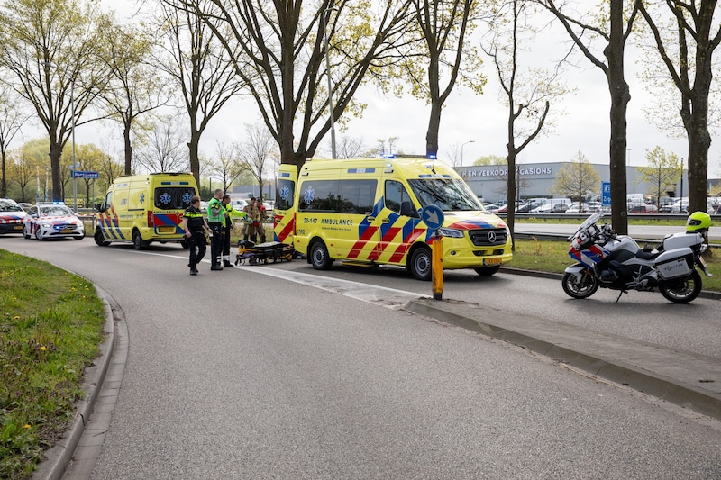 Meerdere hulpdiensten kwamen ter plaatse.