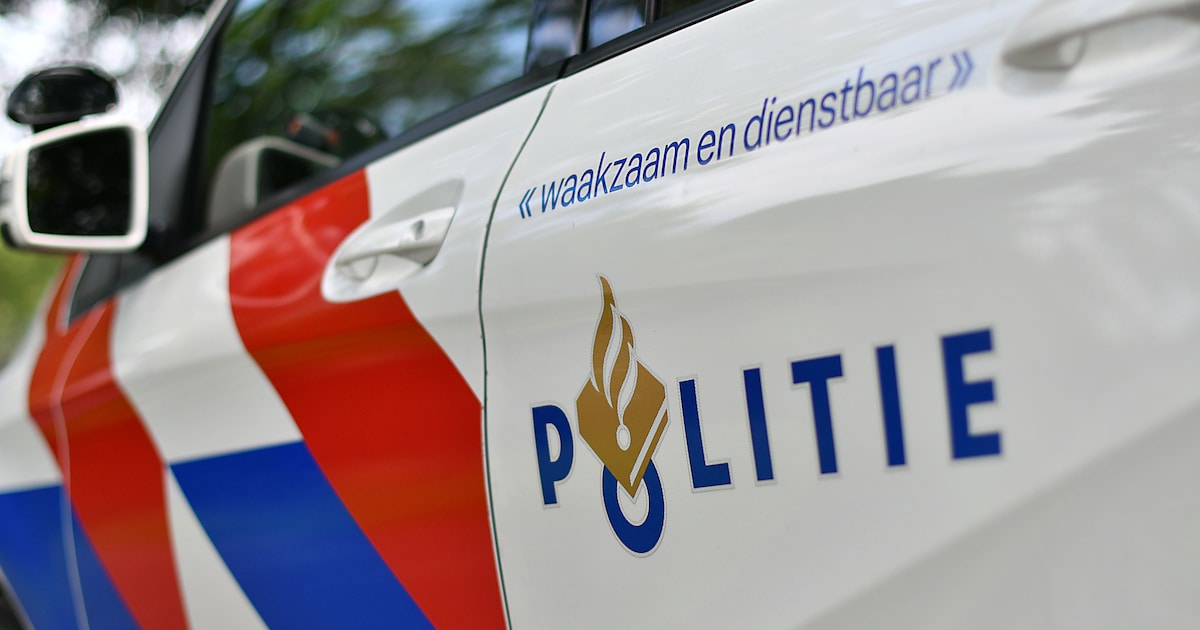 Fietser belandt in sloot langs de Noordstraat in Retranchement