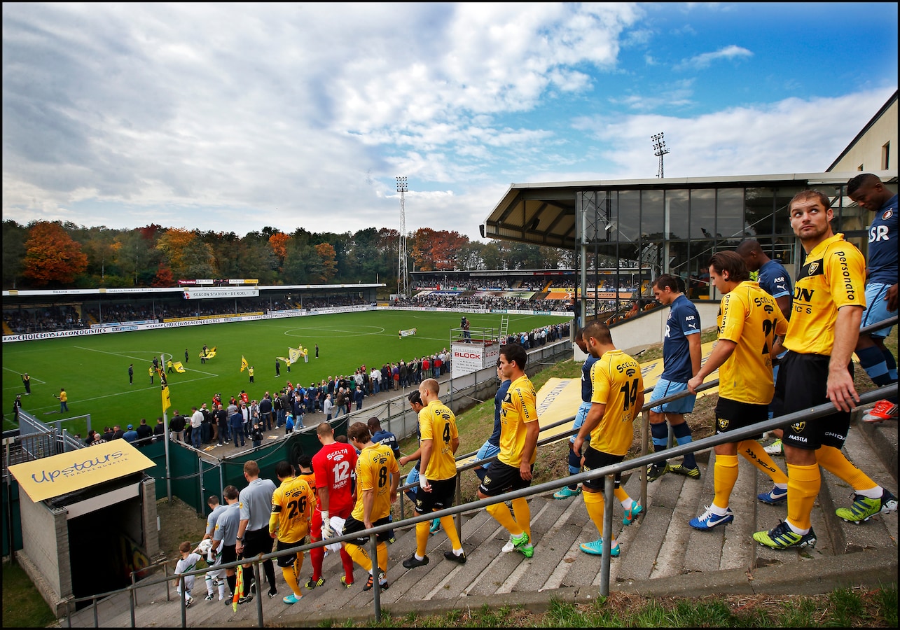 De legendarische trap van stadion De Koel.