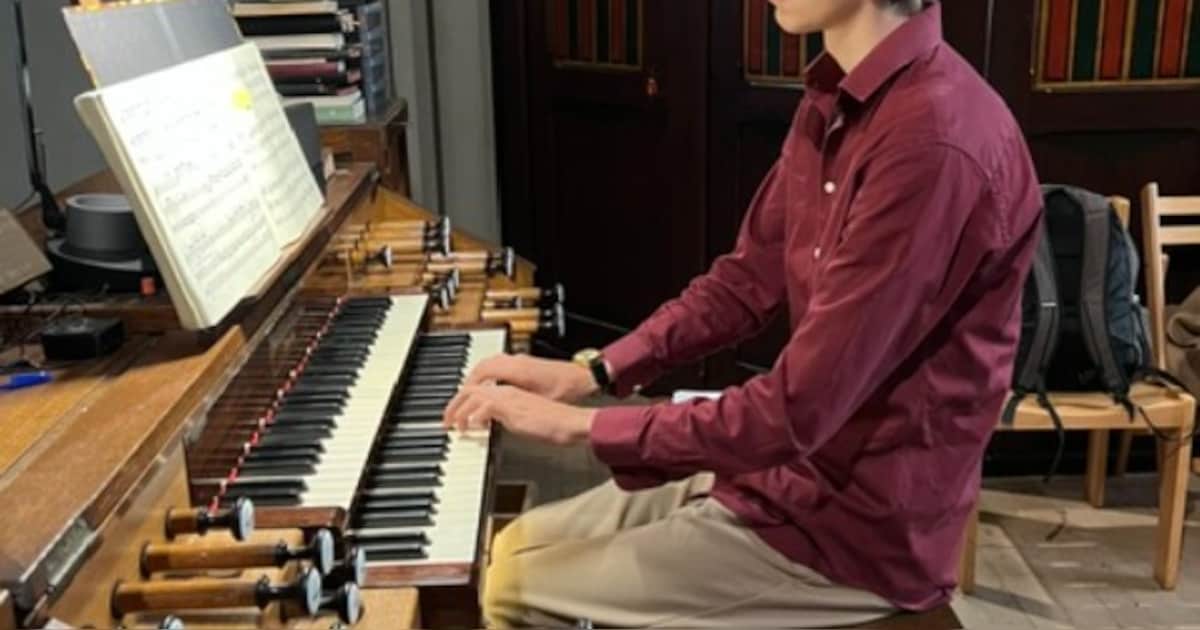 Belgische organist speelt zesde Marktconcert in Basiliek Oosterhout