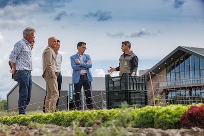 Rijk Zwaan opent uniek  landbouwlaboratorium in de open luch