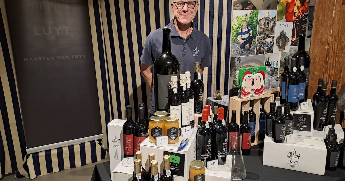 Maarten brengt Portugese wijn naar de kerstfair van Drunen: ‘Van port had ik geen benul’
