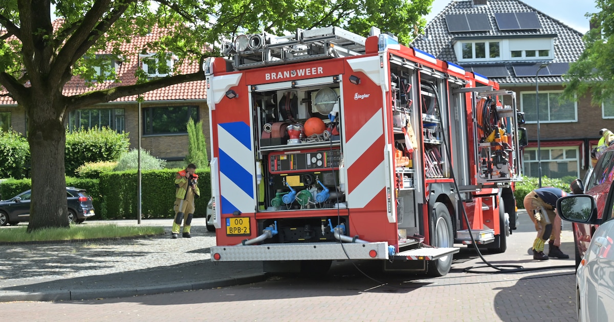 Oven vliegt in brand in woning in Breda: brandweer voorkomt erger