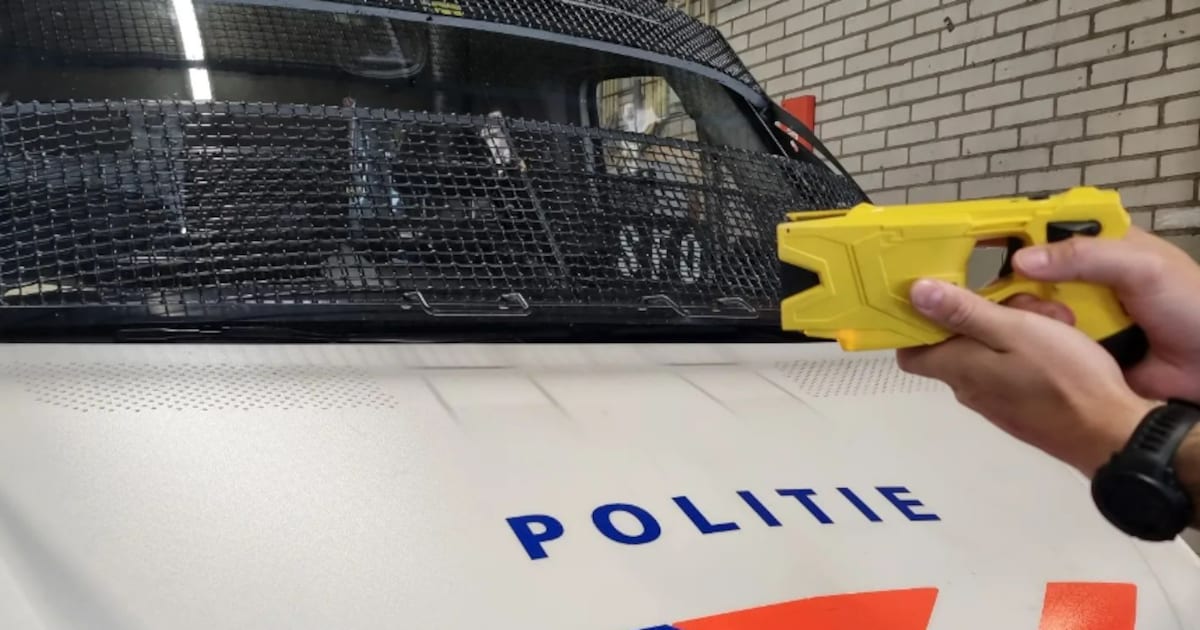 40-jarige man uit Sint Willebrord opgepakt na achtervolging en inzet van stroomstootwapen