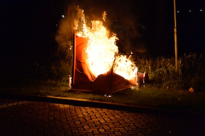 Twaalfde Dixi-brand in drie maanden in Breda, even later vat