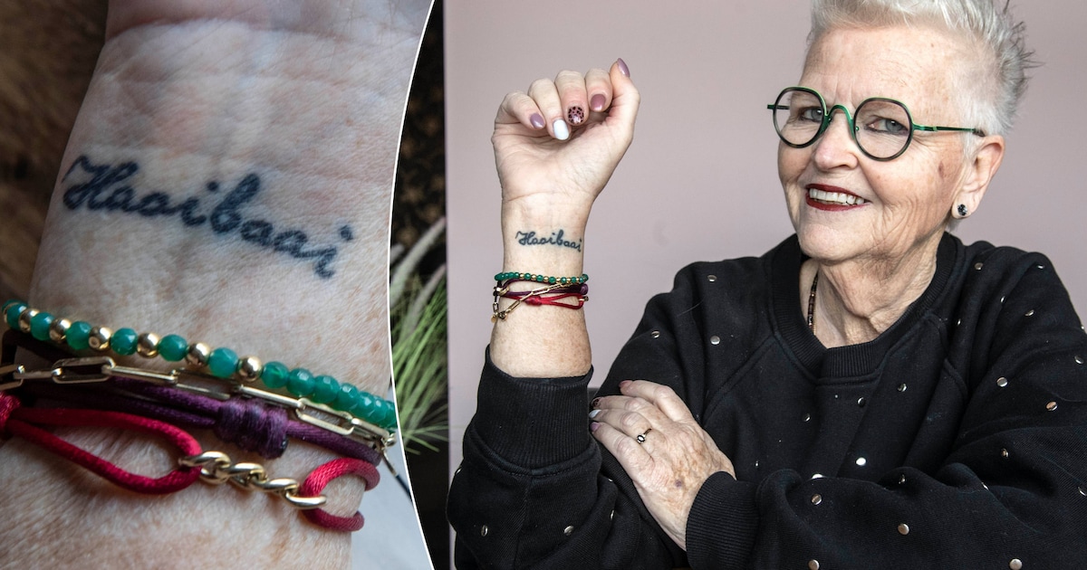 Atie (65) uit Oosterhout ergerde zich eerst aan de bijnaam ‘haaibaai’, maar nu staat hij toch op haa