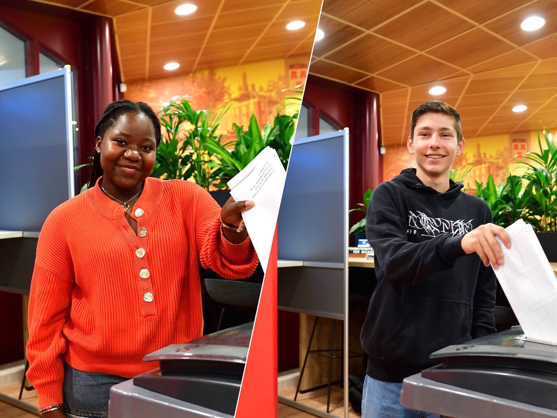 Zij mochten voor de eerste keer hun stem uitbrengen in Etten-Leur