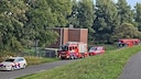 Man te water geraakt bij Jeppegatweg in Hank. 