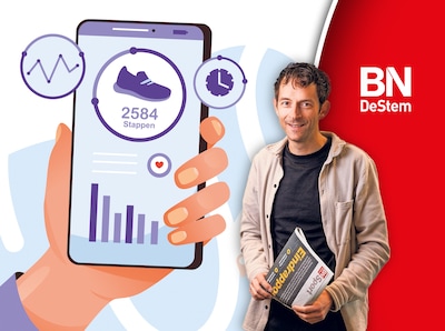 Mijn stappenteller heeft me in z’n greep: ‘Kom op, je bent bezig met een succesreeks!’