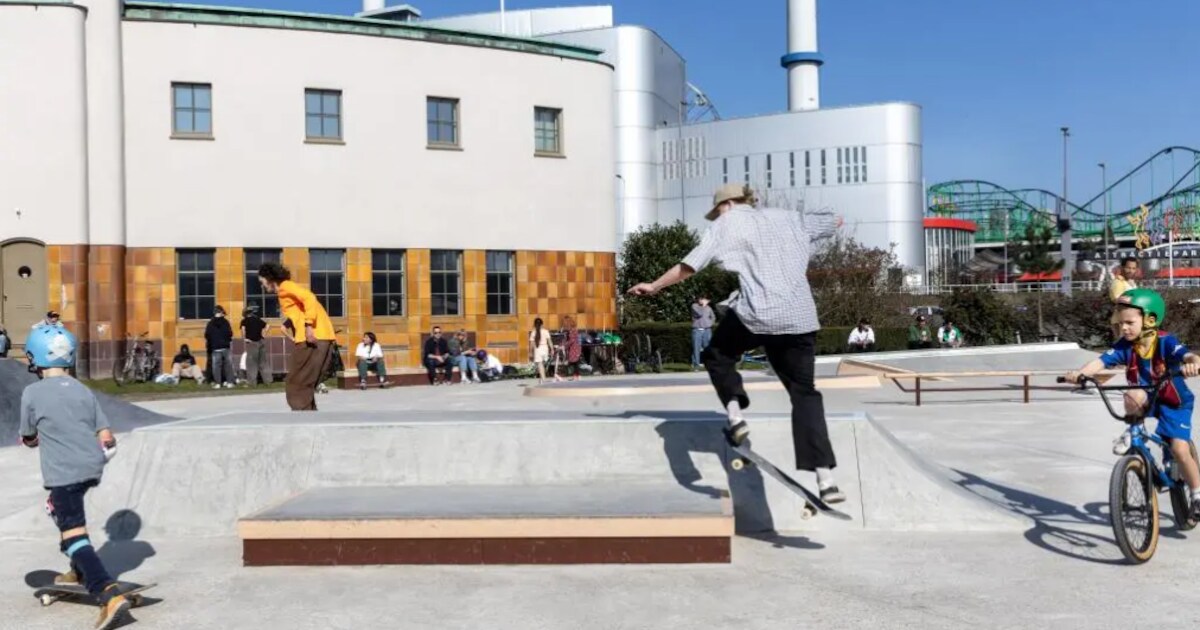 Skatepark Charlois opgeknapt: ‘Dit was een onskatebaar skatepark’
