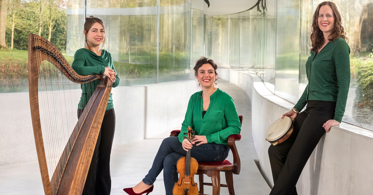 Iers concert Merain in Van Goghkerkje in Nuenen