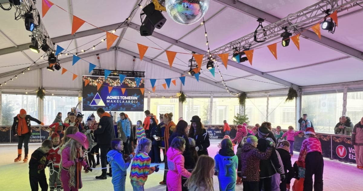 Vrolijke extra editie van MaandagMiddagspektakel op de Etten-Leurse ijsbaan