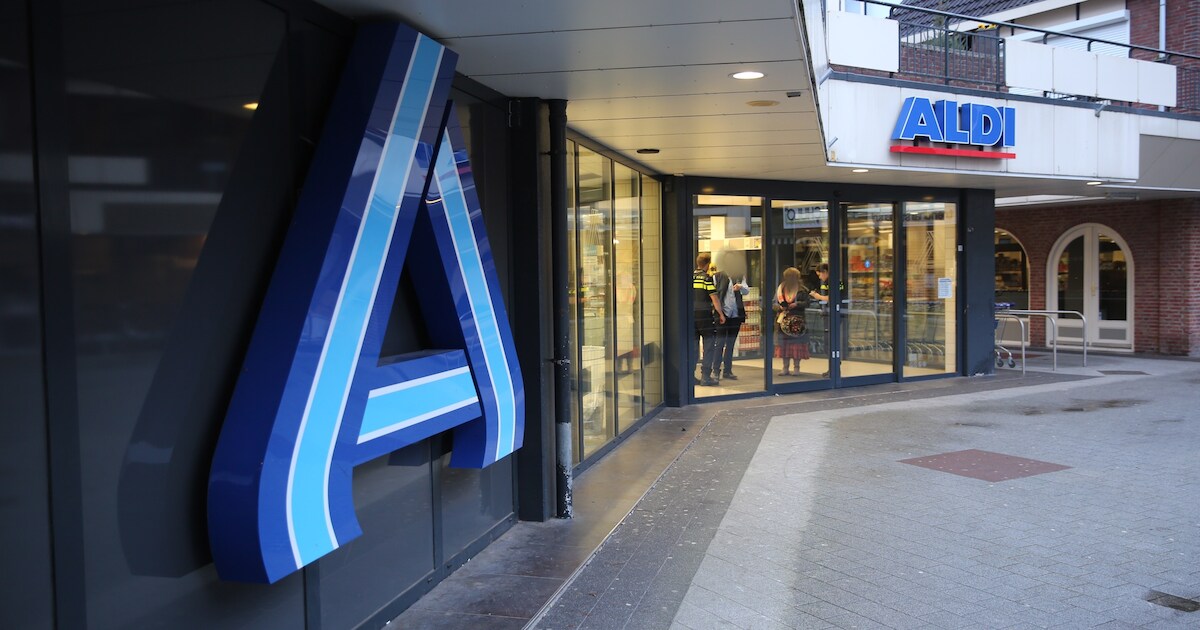 Dader gewapende overval Aldi in Roosendaal vluchtte door wijk Kortendijk