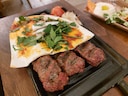 Syrische kebab van kalfs- en lamsgehakt.