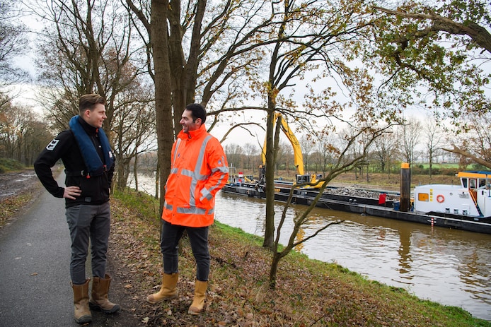 Bodemslijtage is niet raar en er is geen gevaar, maar het Markkanaal ...
