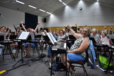 Phila Musica treedt op in Tholen
