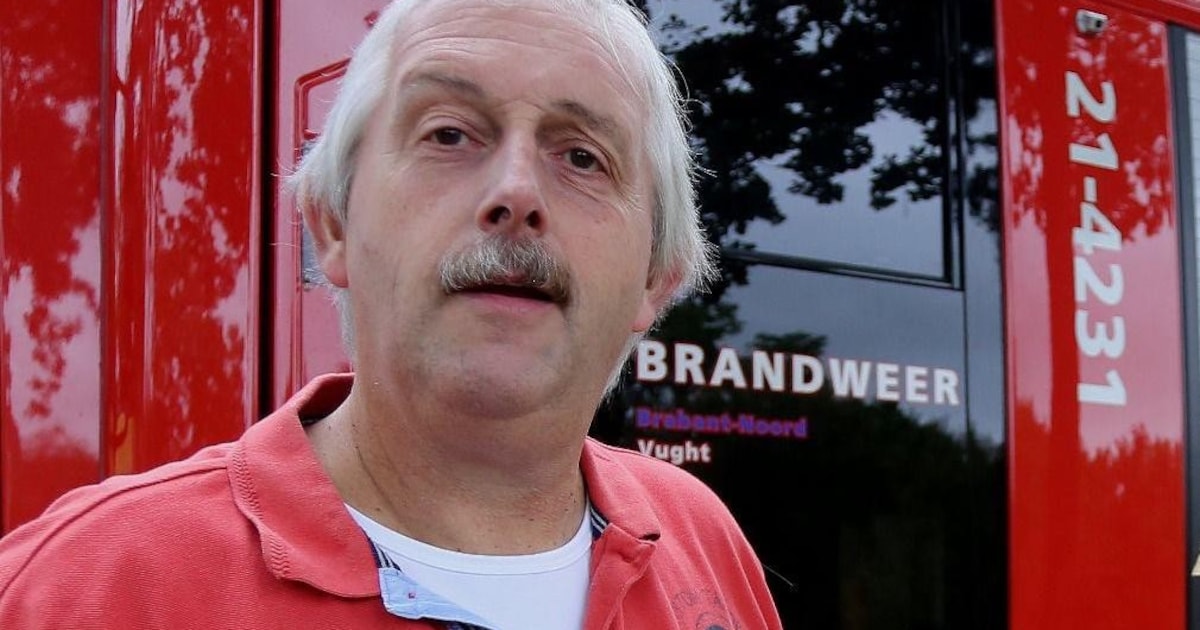 Verdriet in Vught na plots overlijden van geliefde brandweerman en elektricien Otto Rabou (69): ‘Hij