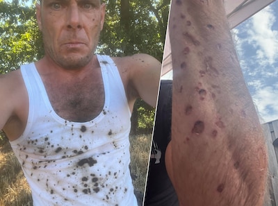 Maurice wil brandje blussen met water, dan klinkt een harde knal: ‘In mijn blote reet sprong ik op de scooter’
