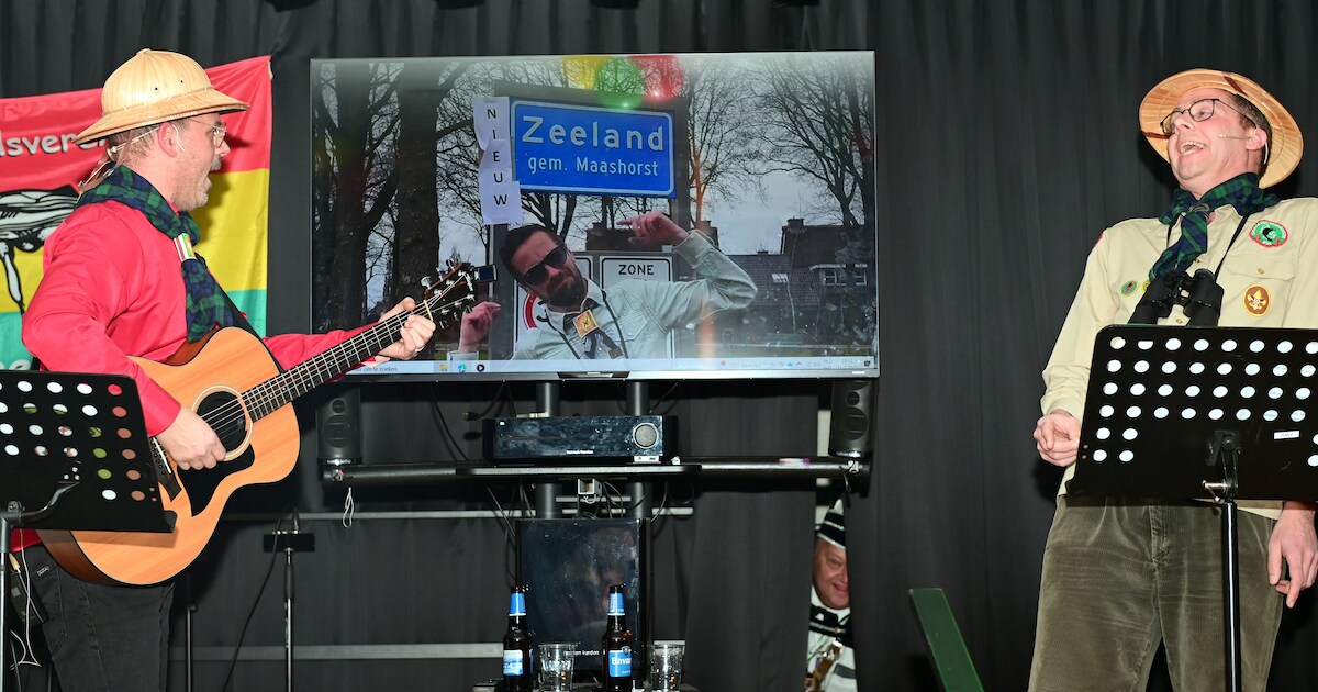 Schuddebuiken bij bonte avonden van de Veenmollen in Milheeze