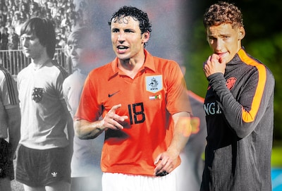 Opa Bert was zijn enige Oran­je-shirt bijna kwijt via Marktplaats: Ruben van Bommel wacht unieke familietrilogie
