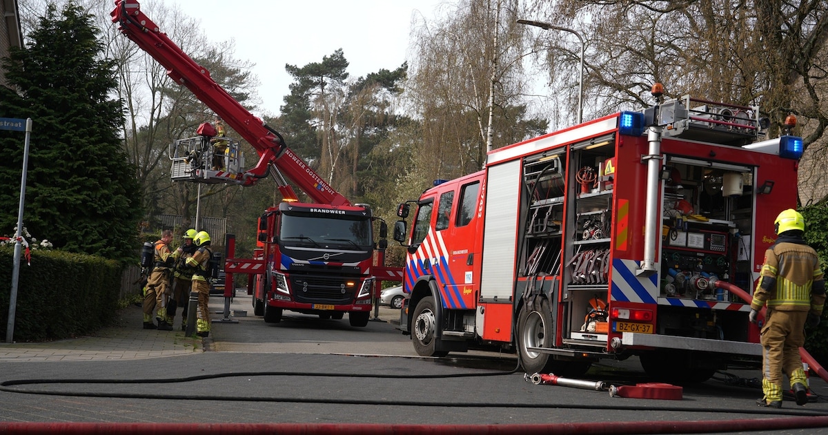 Brand in meterkast in woning in Rijen