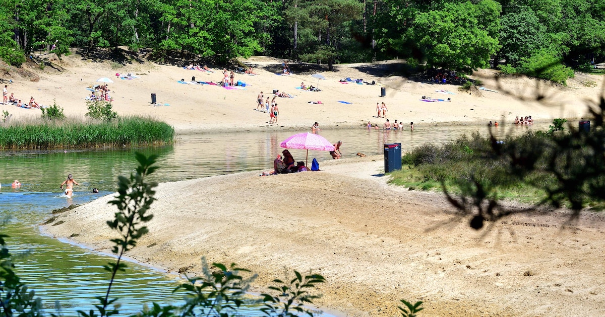 Scholieren melden zich ziek en trekken naar De Heide op warmste 26 mei ooit: ‘Op school is geen airc