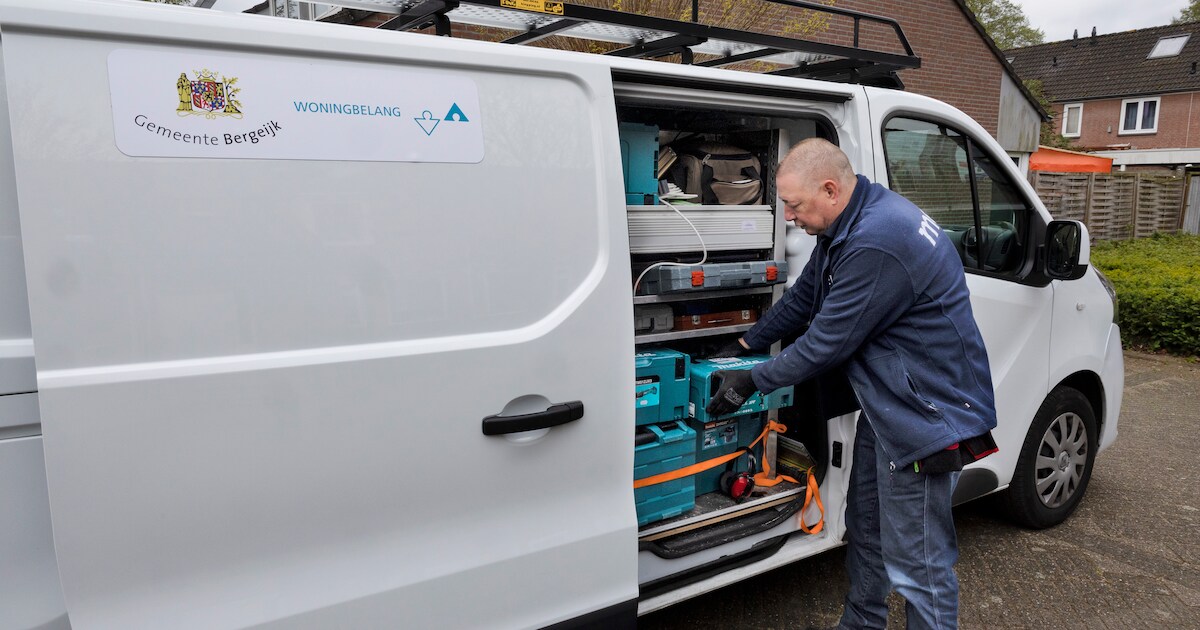 Bergeijkse klusbus nu ook richting huurwoningen in Riethoven en Westerhoven