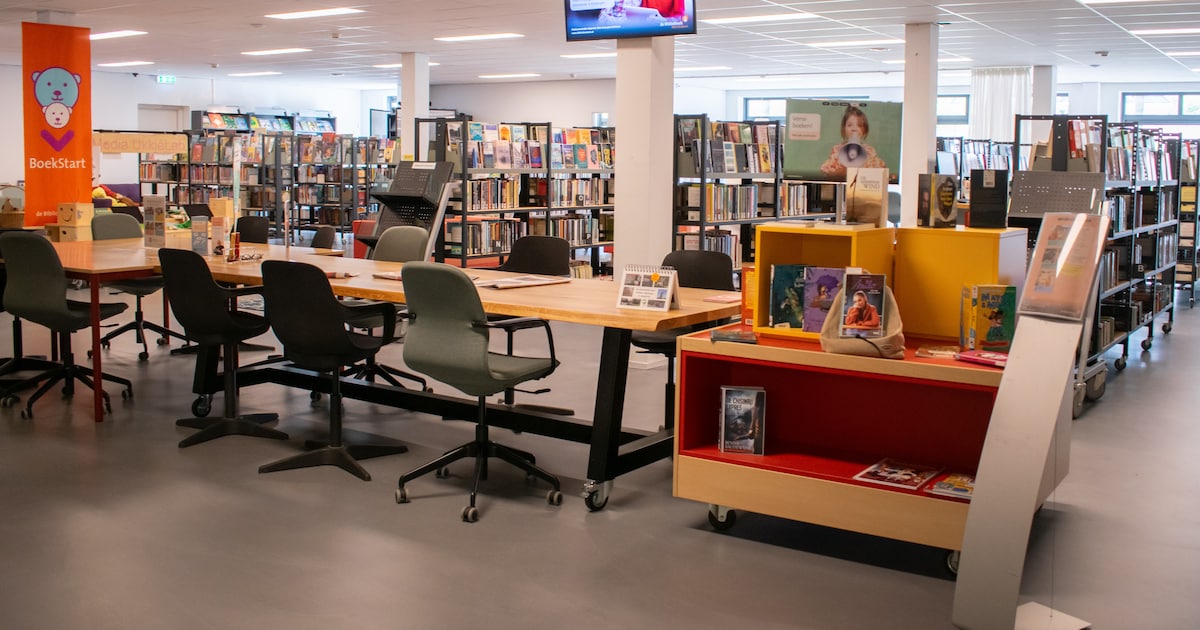 Nieuwe inrichting bibliotheek in Rijsbergen
