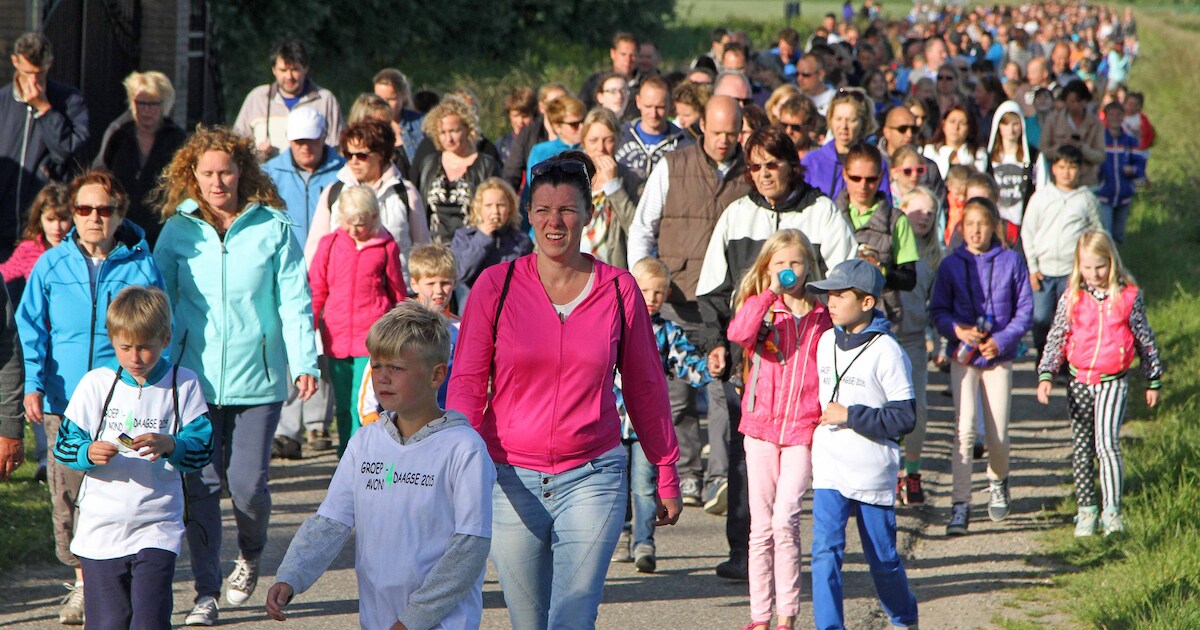 Avondvierdaagse start in Nieuw-Vossemeer | Steenbergen