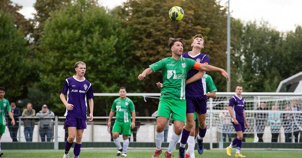 Al na tien minuten fluit scheids af bij TVC Breda - PCP, Tholense Boys en WHS spelen beladen inhaald
