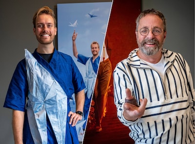 Louis en Jac in foto-expositie ‘Zeven kleuren één vrijheid’: ‘Ik hoef niet naar Amsterdam om mezelf