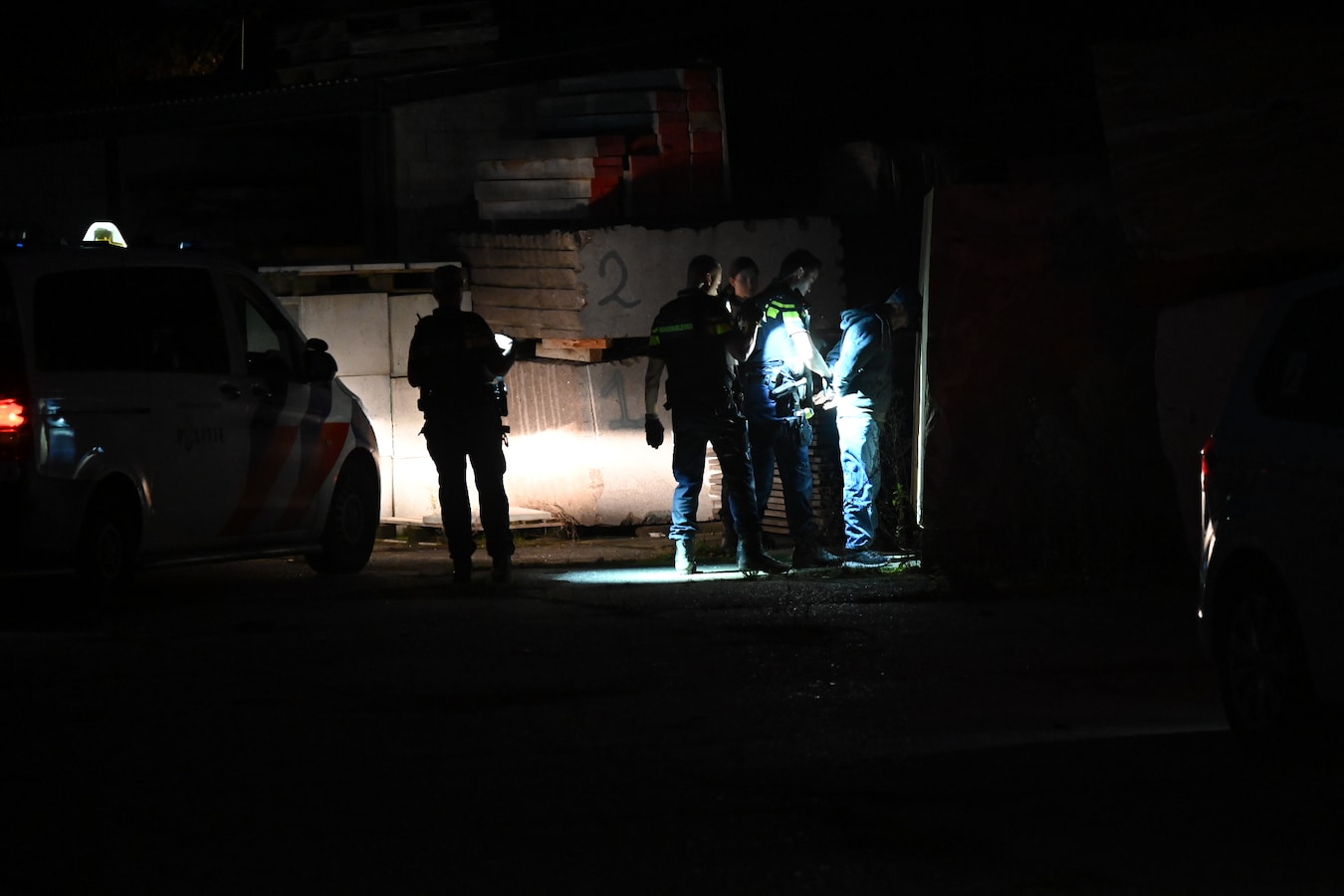 De inval bij het lab in Zundert.