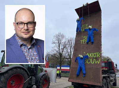 Statenlid voelt zich niet langer veilig in de politiek, actieboeren vieren zijn vertrek
