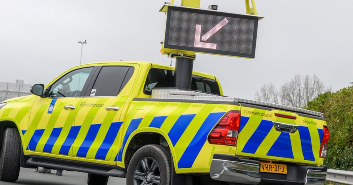 Meerdere voertuigen botsen op elkaar op A4 bij Hoogerheide, 11 kilometer file