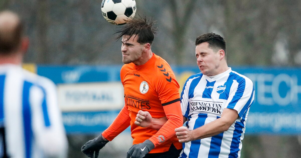 Koploper Almkerk pakt punten ook ook op mindere dag: ‘Geen moment gevoel dat we niet zouden winnen’