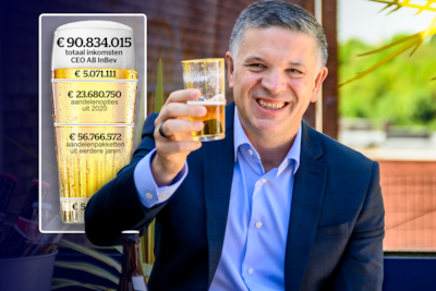 Topman achter Jupiler en Hertog Jan verdient 1800 keer zoveel als zijn laagstbetaalde werknemer