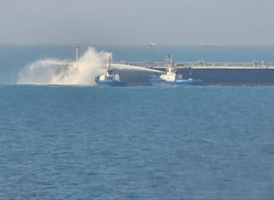 Verschillende schepen in Golfregio in brand, Panamese tanker met 2 miljoen vaten olie geraakt