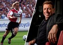 Paul Bosvelt als Feyenoorder in 1999 en nu.