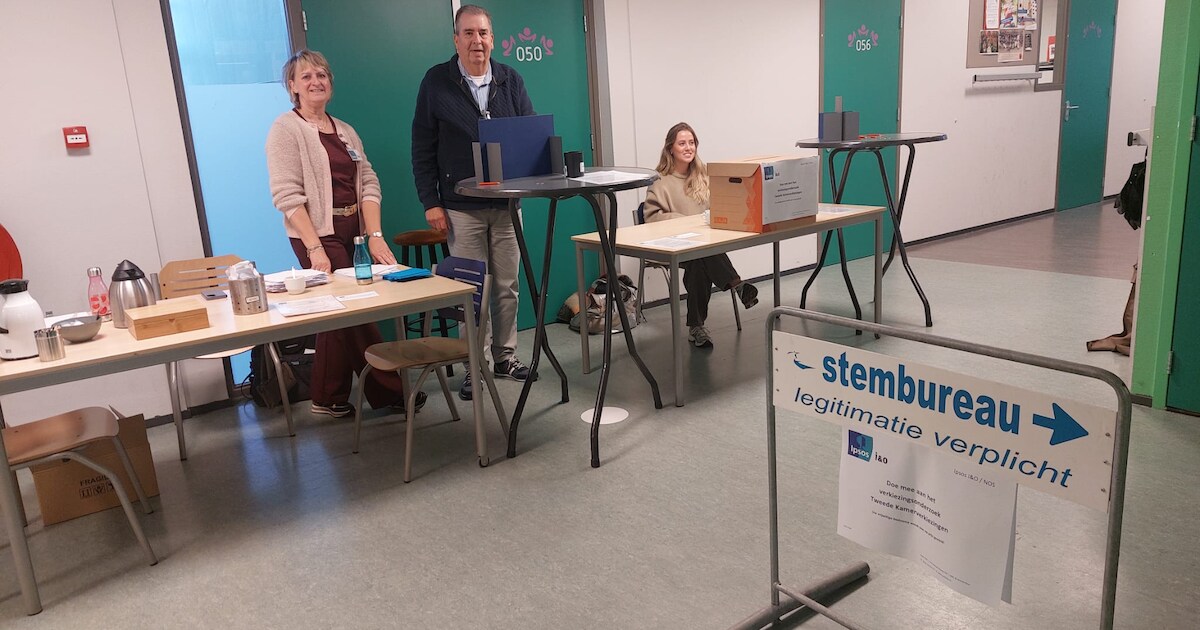 Bewoners Geffen mochten twee keer stemmen: ook Ipsos was aanwezig voor de exitpolls