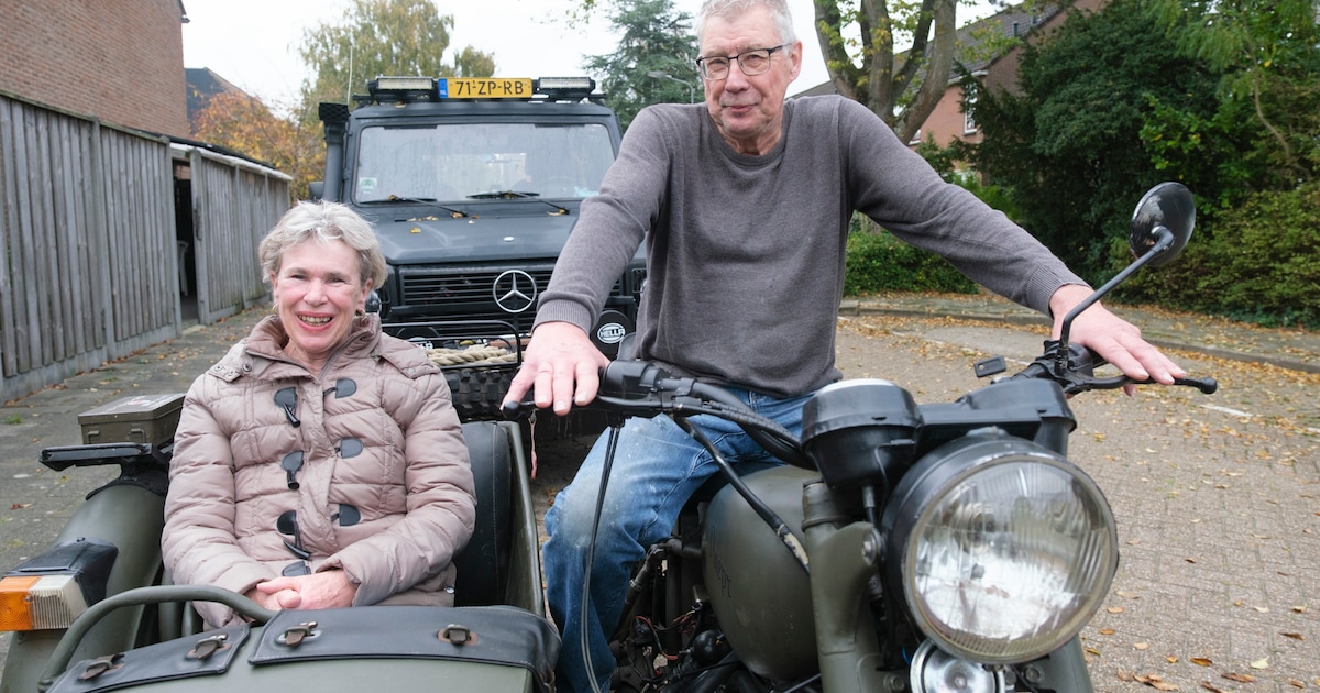Je komt Sam en zijn Dnepr waarschijnlijk alleen tegen op Walcheren: ‘Ik weet nooit zeker of hij het