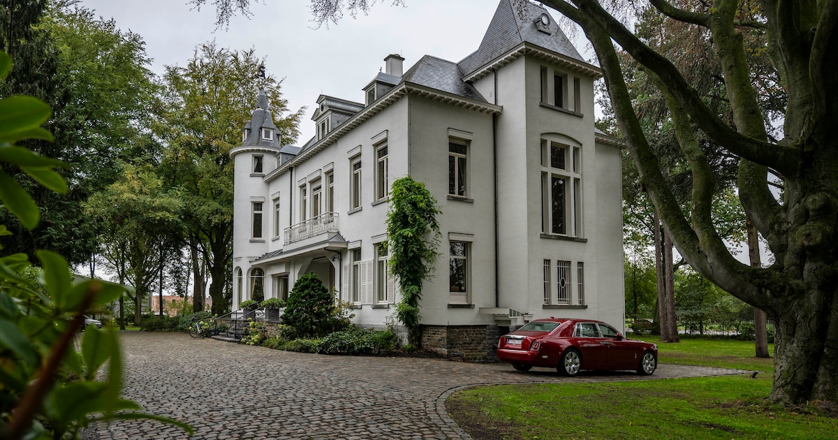 Tien slaapkamers, vier badkamers, een koetshuis en een tuinmanswoning: dit kasteel net over de grens