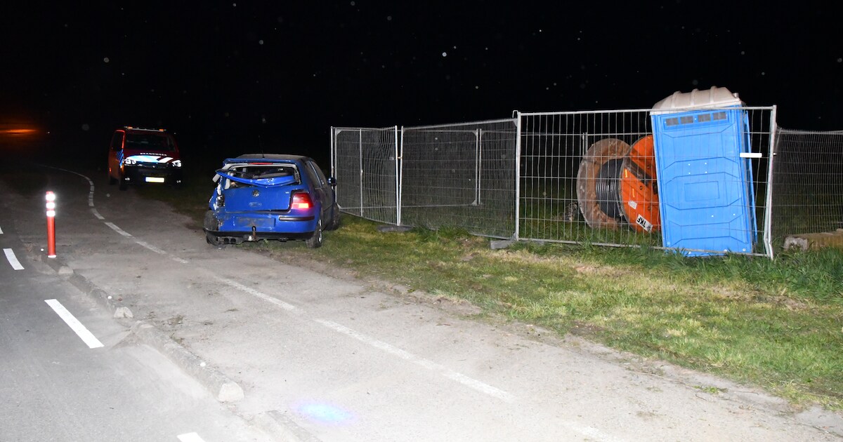 Gewonde bij auto-ongeluk in Schoondijke