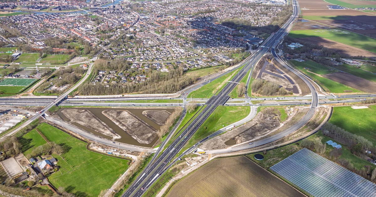 Nieuw stuk snelweg bij Hooipolder gaat bijna open, wij kregen een voorproefje: ‘Dit wordt wennen voo