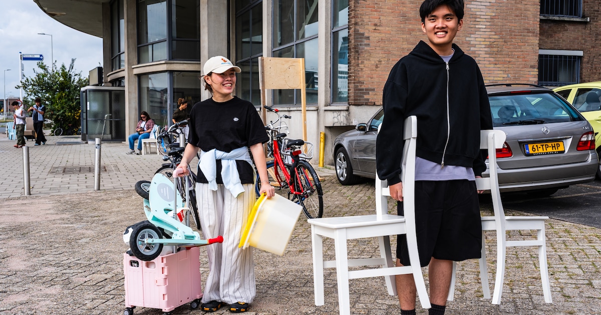 Ware run van buitenlandse studenten op gratis meubels: ‘Alles in jullie land is best duur’