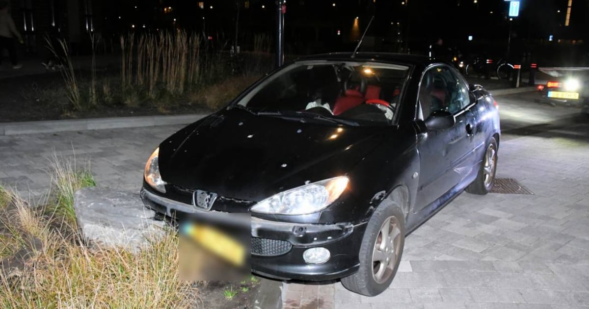 Ongeval na achtervolging in Vlissingen: twee aanhoudingen