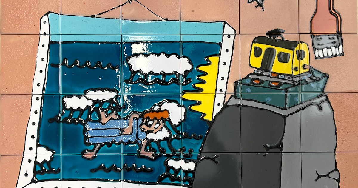 Straatcultuur als inspiratiebron voor duotentoonstelling Feast of Wire bij Luycks Gallery