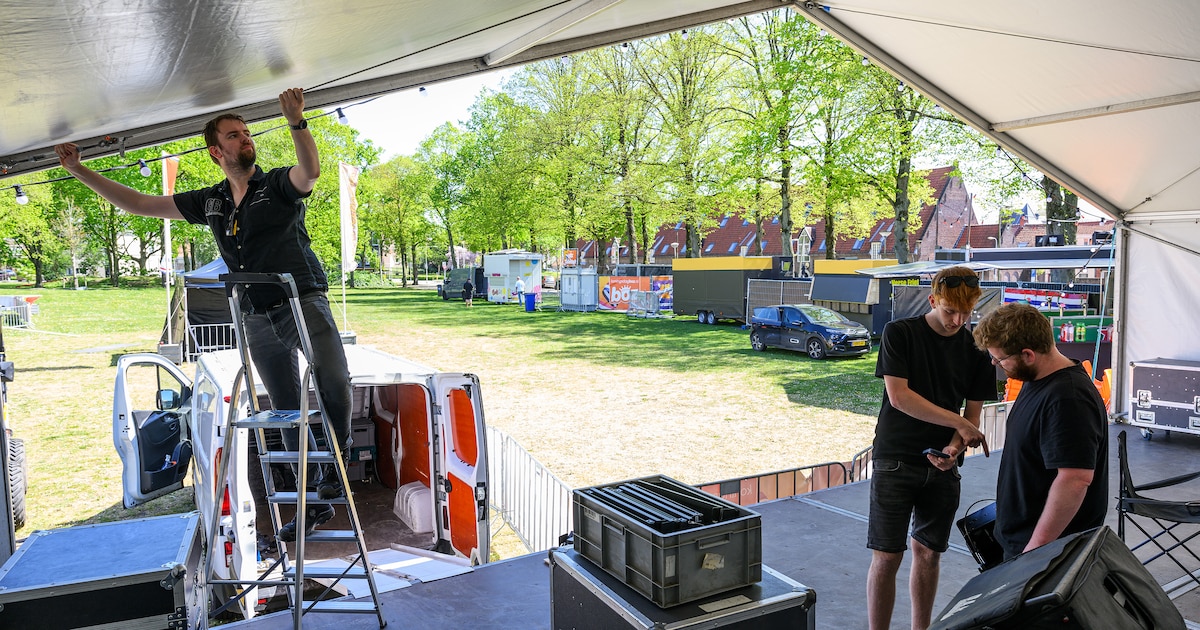Bergen op Zoom is bijna klaar voor Koningsdag