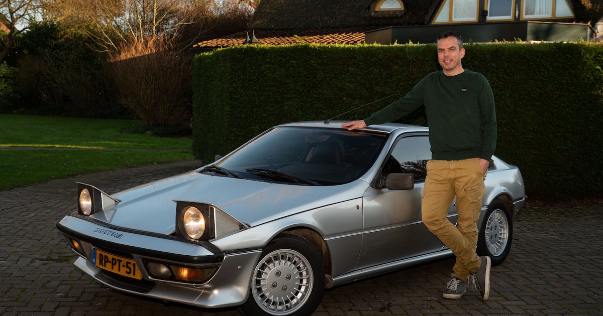Acht jaar sleutelen en rijden maar: Roland geniet van zijn Matra